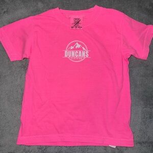 Comfort Colors Bright Pink Kids Tee